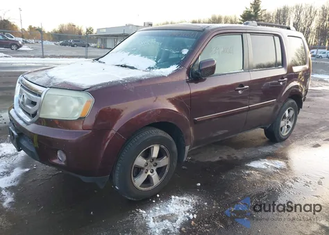 2010 Honda Pilot Ex z USA, uszkodzony, nr VIN 5FNYF4H48AB011783